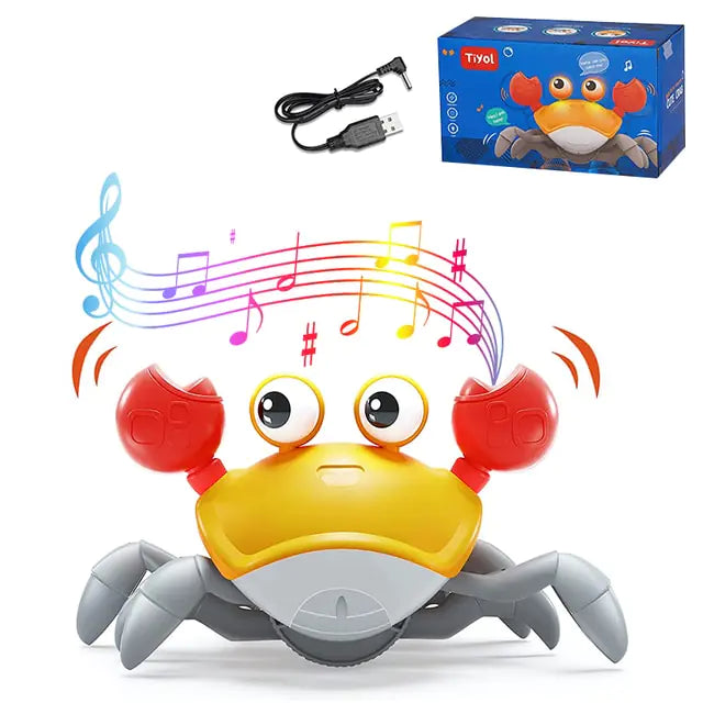 Sensing Crawling Crab Baby Toy