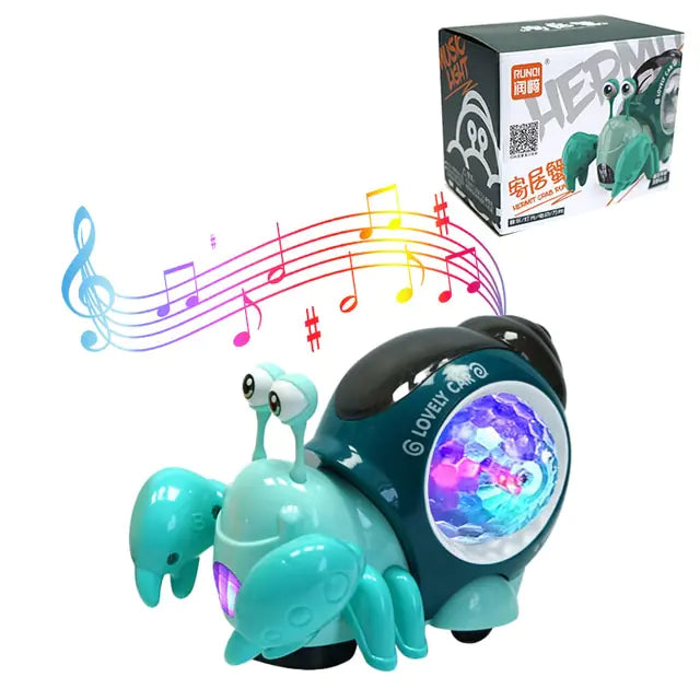 Sensing Crawling Crab Baby Toy