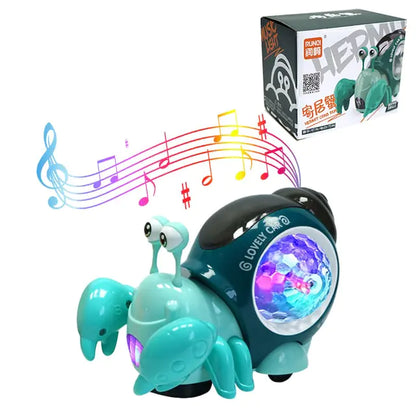 Sensing Crawling Crab Baby Toy